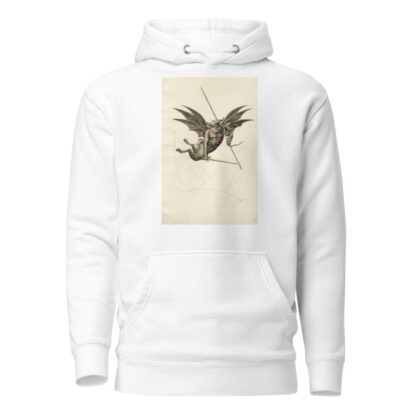 Winged devil, from a fresco in the Camposanto at Pisa by David Humbert de Superville Hoodie