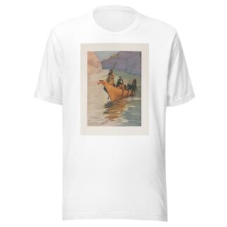 The great explorers. VII–Mackenzie by Frederic Remington T-Shirt