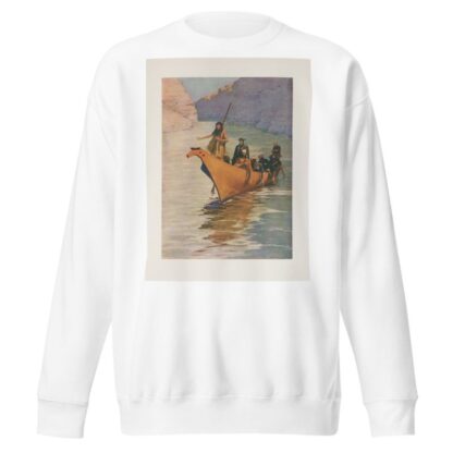 The great explorers. VII–Mackenzie by Frederic Remington Sweatshirt