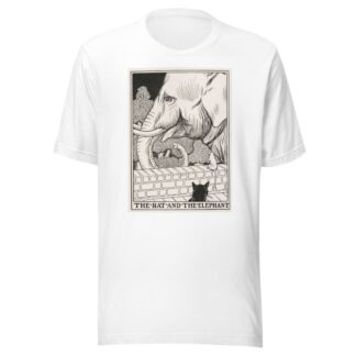 The Rat and the Elephant by Percy J. Billinghurst T-Shirt