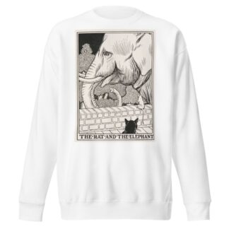 The Rat and the Elephant by Percy J. Billinghurst Sweatshirt