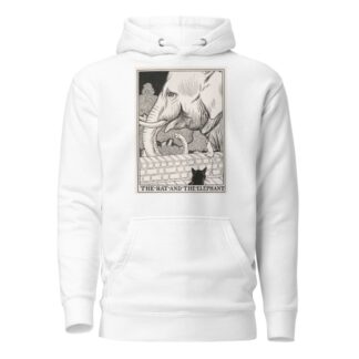 The Rat and the Elephant by Percy J. Billinghurst Hoodie