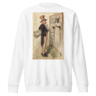 Well, You’re Helping Some, Cream of Wheat ad illustration by Galen J. Perrett Sweatshirt