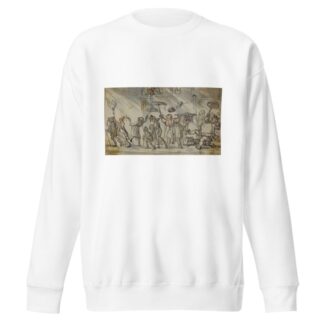 Rainstorm by Thomas Rowlandson Sweatshirt
