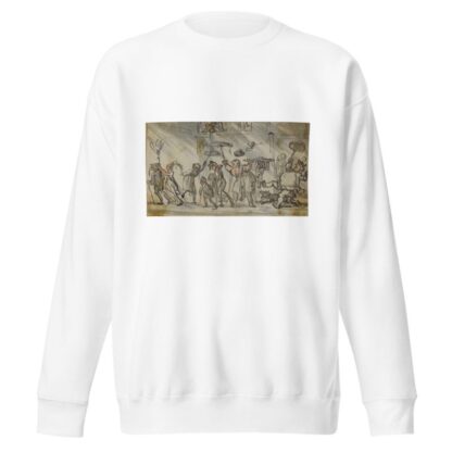 Rainstorm by Thomas Rowlandson Sweatshirt