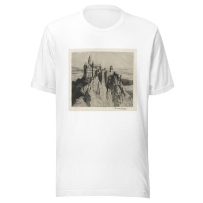 Castle Neuschwanstein by George Percival Gaskell T-Shirt