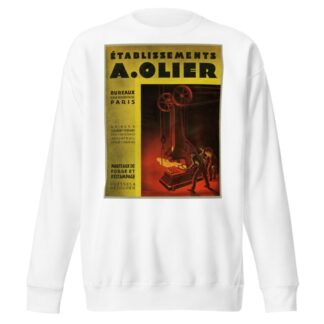 Marteaux de forge et d’estampage, presses à découper by Méjean Sweatshirt