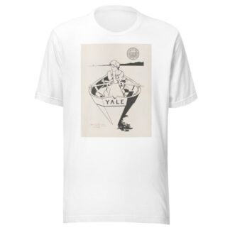 Girl in rowboat, Yale University by Louise Clarke T-Shirt