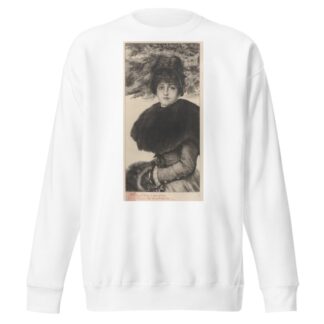 A Winter’s Walk by James Tissot Sweatshirt