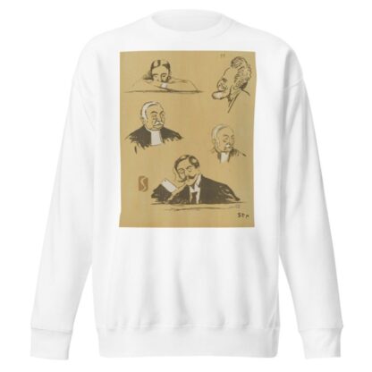 Bolo-Pacha, M. d’Ephraïm, Maître Albert Salles by Georges Goursat (Sem) Sweatshirt
