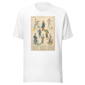 China – Goures and costumes by Paul Louis de Giafferri T-Shirt