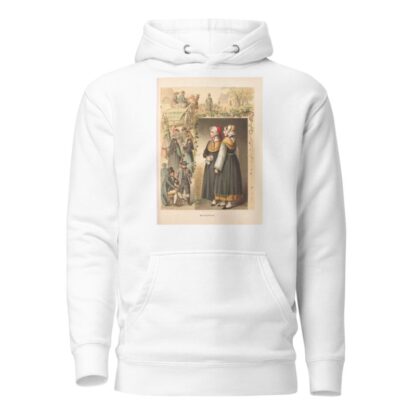 Deutsche Volkstrachten Pl.28 by Albert Kretschmer Hoodie