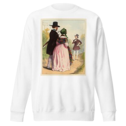 Tu avais bien raison ma femme. ah bien on peut dire que voilà une rencontre bizarre by Paul Gavarni Sweatshirt