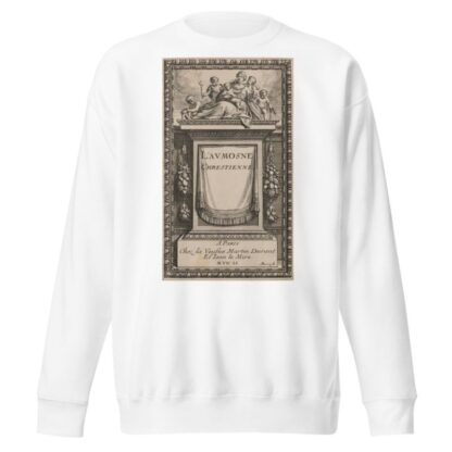 L’Aumosne Chrestienne by Abraham Bosse Sweatshirt