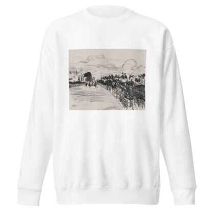 The Races by Édouard Manet Sweatshirt