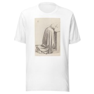 Praying Monk by Johann Friedrich Overbeck T-Shirt