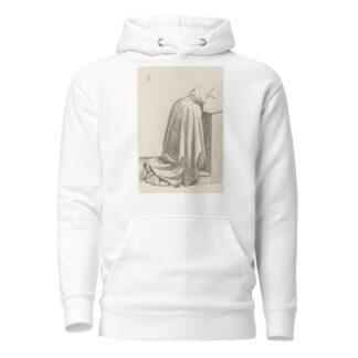 Praying Monk by Johann Friedrich Overbeck Hoodie