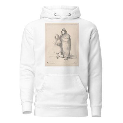 Little Red-Riding Hood’s meeting with the wolf by John Doyle Hoodie