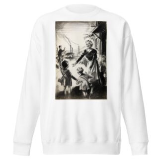 If you can’t go to the factory help the neighbour who can by Anonymous Sweatshirt