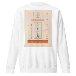 Ornamente aller klassischen Kunst-Epochen nach den Originalien in ihren eigenthümlichen Farben Pl.068 by Wilhelm Zahn Sweatshirt