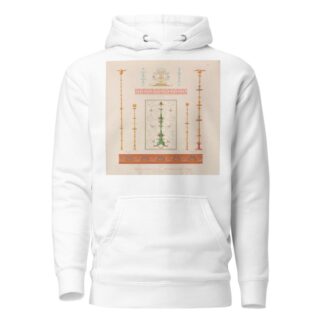 Ornamente aller klassischen Kunst-Epochen nach den Originalien in ihren eigenthümlichen Farben Pl.068 by Wilhelm Zahn Hoodie