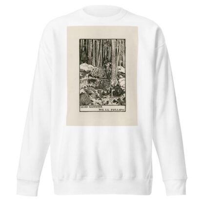 The Tempest; Lead monster, We’ll follow Act III Scene III by Byam Shaw Sweatshirt