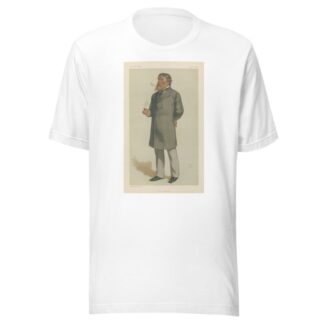 Vanity Fair; Literary; ‘Hosea Beglow’, James Russell Lowell, August 21, 1880 by Théobald Chartran T-Shirt