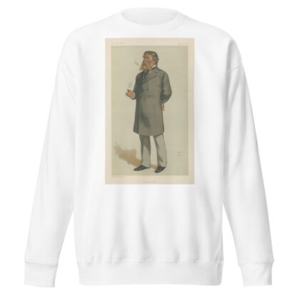 Vanity Fair; Literary; ‘Hosea Beglow’, James Russell Lowell, August 21, 1880 by Théobald Chartran Sweatshirt