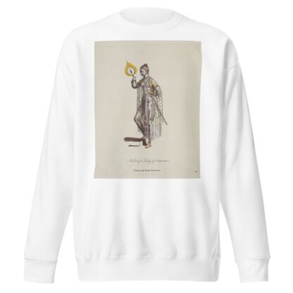 Habit of a lady of Indostan. Femme des Indes Orientales 3 by Charles Grignion Sweatshirt