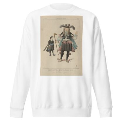 Gentilhomme et jeune élégant, 1670. by Raphaël Jacquemin Sweatshirt