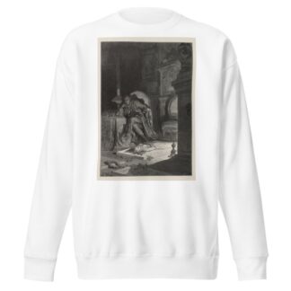 The Raven Pl.17 by Gustave Doré Sweatshirt