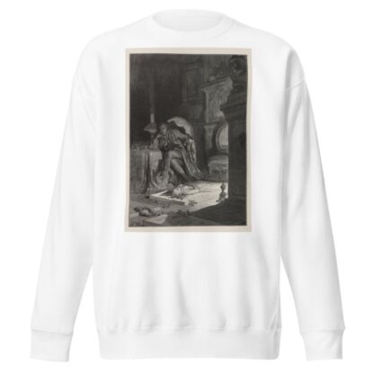 The Raven Pl.17 by Gustave Doré Sweatshirt
