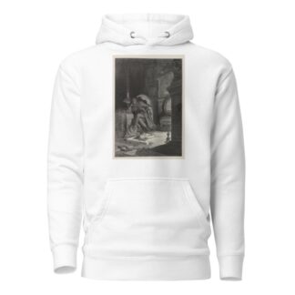 The Raven Pl.17 by Gustave Doré Hoodie