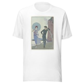 Joie de vivre; Falbalas et Fanfreluches by George Barbier T-Shirt
