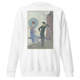 Joie de vivre; Falbalas et Fanfreluches by George Barbier Sweatshirt