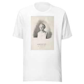 Bust of Ludwig van Beethoven by Josef Kriehuber T-Shirt