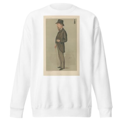 Sports, Miscellaneous, Chess; ‘Chess’, Mr. J. H. Blackburne, June 2, 1888 by Carlo Pellegrini Sweatshirt