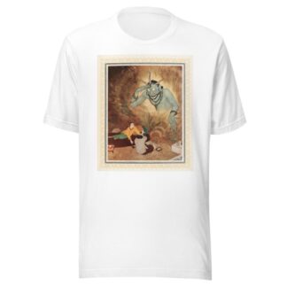 Aladdin and the Efrite by Edmund Dulac T-Shirt