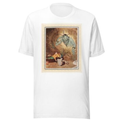 Aladdin and the Efrite by Edmund Dulac T-Shirt