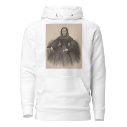 Portret van een onbekende vrouw in zwarte japon by Pieter Wilhelmus van de Weijer Hoodie