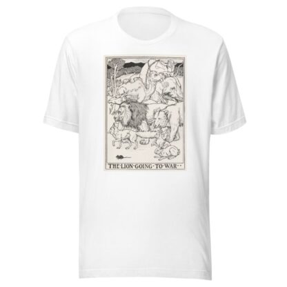 The Lion Going to War by Percy J. Billinghurst T-Shirt