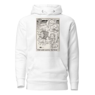The Lion Going to War by Percy J. Billinghurst Hoodie