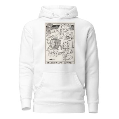 The Lion Going to War by Percy J. Billinghurst Hoodie