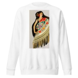 Spanish Shawl by Joseph Christian Leyendecker Sweatshirt