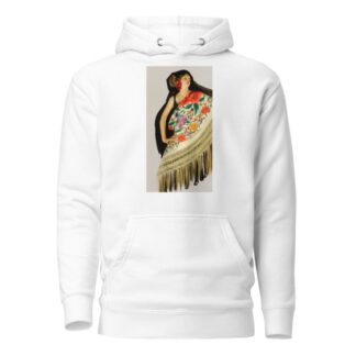 Spanish Shawl by Joseph Christian Leyendecker Hoodie
