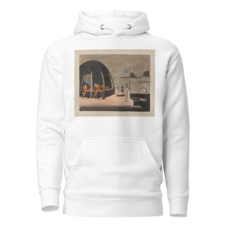 A glass house by Edward Orme Hoodie