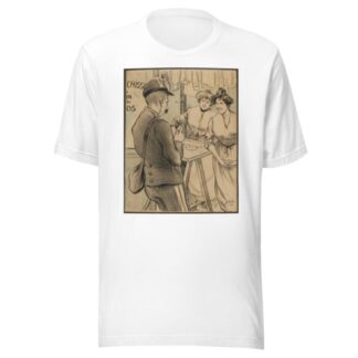 Militaire et femmes dans une blanchisserie by Fernand Louis Gottlob T-Shirt