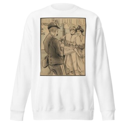 Militaire et femmes dans une blanchisserie by Fernand Louis Gottlob Sweatshirt
