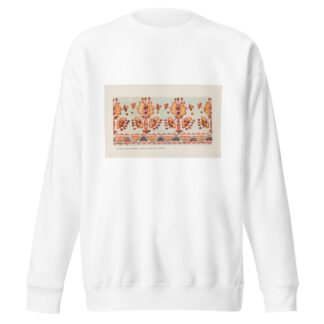 Motivy ukrainskago ornamenta Pl. 39 by Nikolay Samokish Sweatshirt