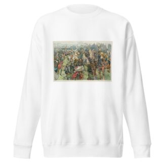 The crusaders by Carl Hassmann Sweatshirt